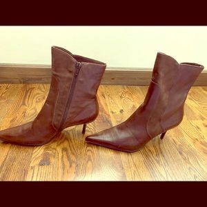 Zita Maria Italian Leather Ankle Boots